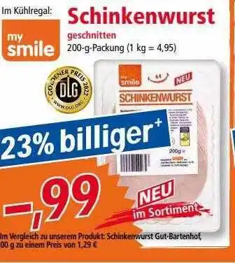 Norma My smile schinkenwurst Angebot