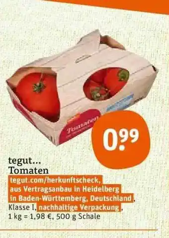 tegut Tegut tomaten Angebot