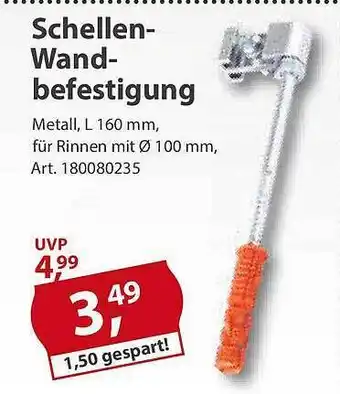 Sonderpreis Baumarkt Schellen-wandbefestigung Angebot