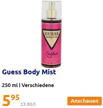 Action Guess Body Mist 250 ml Angebot