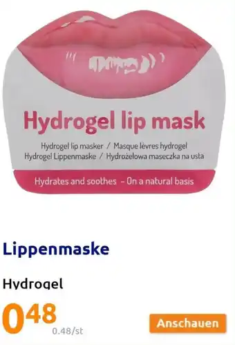 Action Hydrogel Lippenmaske Angebot