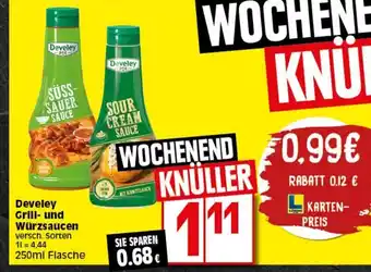 Elli Markt Develey Grill- und Wurzsaucen 250ml Angebot