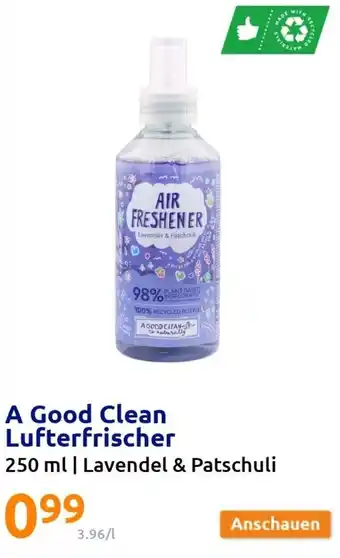 Action A Good Clean Lufterfrischer 250 ml Angebot