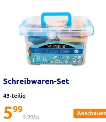 Action Schreibwaren Set 43-teilig Angebot