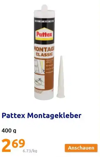 Action Pattex Montagekleber 400 g Angebot