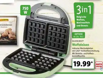 Lidl Silvercrest Waffeleisen Angebot