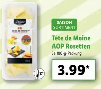 Lidl Tête de Moine AOP Rosetten 100g Angebot