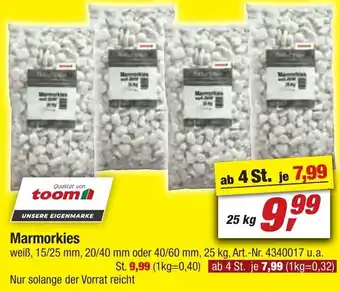toom Baumarkt Marmorkies 25 kg Angebot