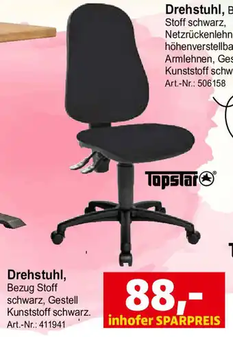 Möbel Inhofer Topstar Drehstuhl Angebot