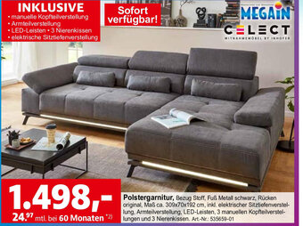 Möbel Inhofer Celect Polstergarnitur Angebot
