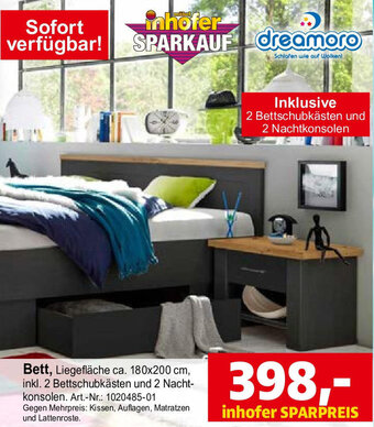 Möbel Inhofer Bett Angebot