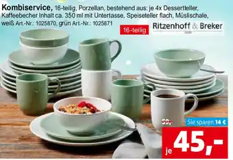 Möbel Inhofer Ritzenhoff & Breker Kombiservice, 16 teilig Angebot