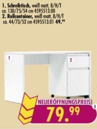 Möbel Boss Schreibtisch Angebot