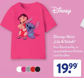 Aldi Süd Disney Shirt ,,Lilo & Stitch" Angebot