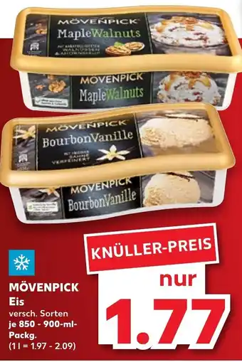 Kaufland Mövenpick Eis 850-900 ml Packg. Angebot