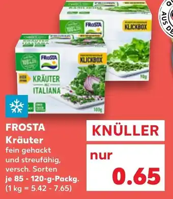 Kaufland Frosta Kräuter 85-120 g Packg. Angebot