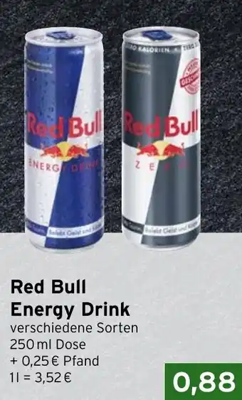 CAP Markt Red Bull Energy Drink 250 ml Dose Angebot