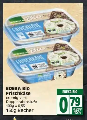 EDEKA Wucherpfennig Edeka Bio Frischkäse 150g Angebot