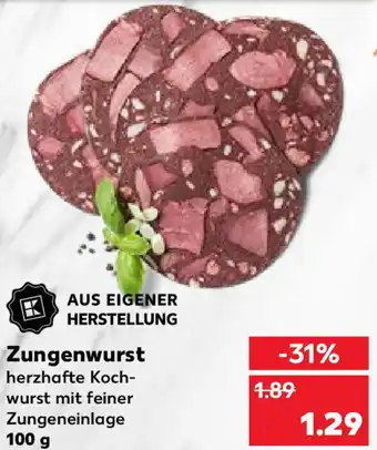 Kaufland Zungenwurst 100 g Angebot