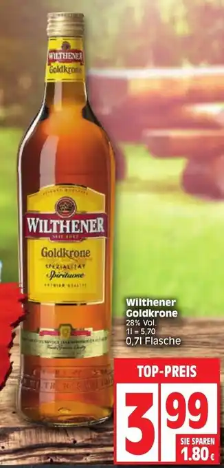 EDEKA Wucherpfennig Wilthener Goldkrone 0,7L Angebot