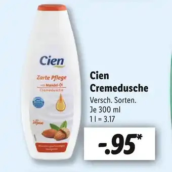 Lidl Cien cremedusche Angebot