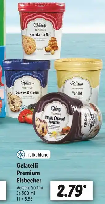 Lidl Gelatelli premium eisbecher Angebot