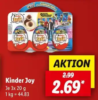 Lidl Ferrero kinder joy Angebot