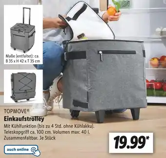 Lidl Topmove einkaufstrolley Angebot