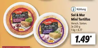 Lidl Sol & mar mini tortillas Angebot