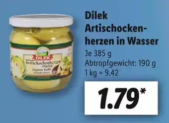 Lidl Dilek artischockenherzen in wasser Angebot