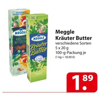 Famila Nord Ost Meggle kräuter butter Angebot