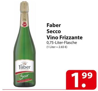 Famila Nord Ost Faber secco vino frizzante Angebot