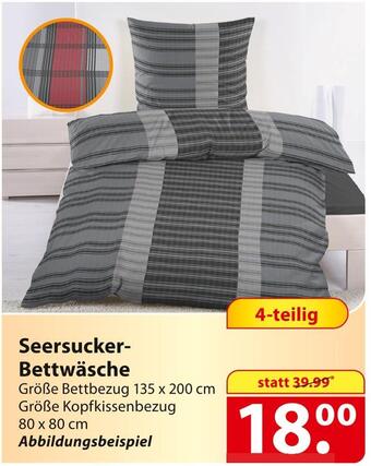 Famila Nord Ost Seersucker-bettwäsche Angebot