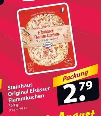 Famila Nord Ost Steinhaus original elsässer flammkuchen Angebot