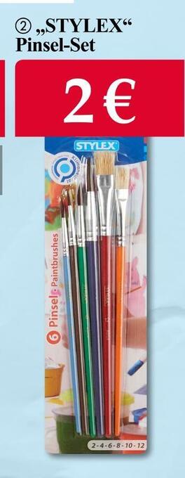 Woolworth Stylex pinsel-set Angebot