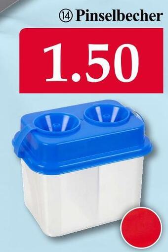 Woolworth Pinselbecher Angebot