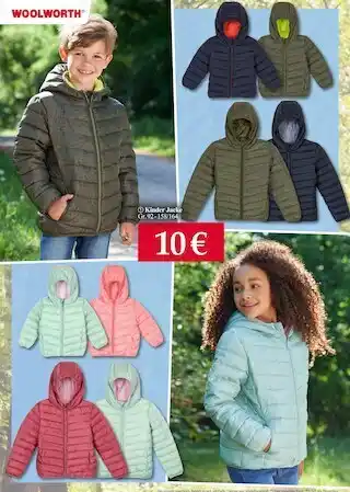 Woolworth Woolworth kinder jacke Angebot