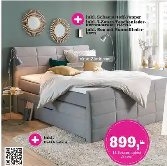 Höffner Boxspringbett „baron“ Angebot