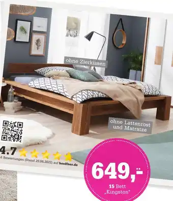 Höffner Bett „kingston“ Angebot