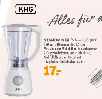 Möbel Kraft Khg standmixer "sta-350 (w)" Angebot