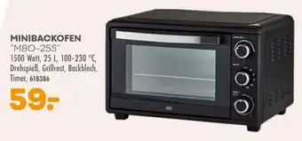 Möbel Kraft Khg minibackofen "mbo-25s" Angebot