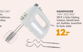 Möbel Kraft Handmixer "hm-301 wg" Angebot