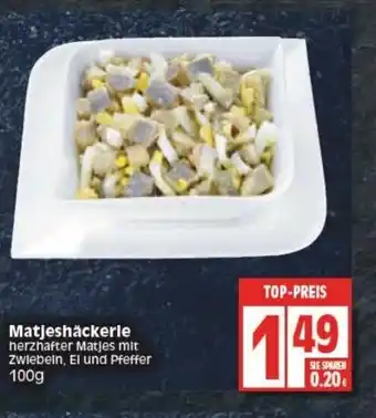 Edeka Matjeshäckerle 100g Angebot