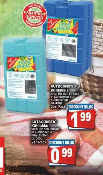 Edeka Gut & Günstig Kühlakku 200g Angebot