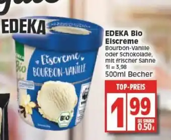 Edeka Edeka Bio Eiscreme 500ml Becher Angebot