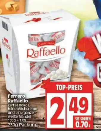 Edeka Ferrero Raffaello 230g Angebot