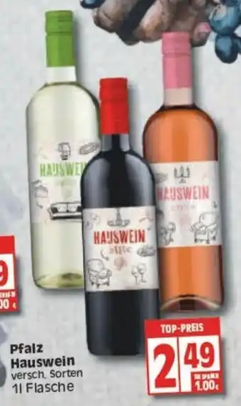 Edeka Pfalz Hauswein 1L Angebot