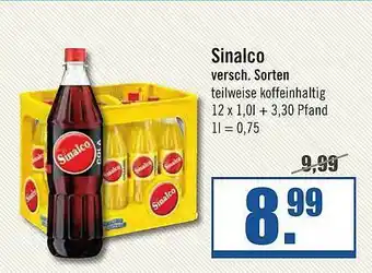 Zisch Sinalco 12x1L Angebot