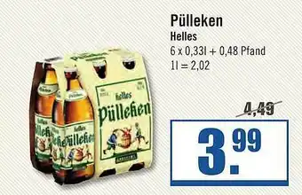 Zisch Pülleken Helles 6x0,33L Angebot