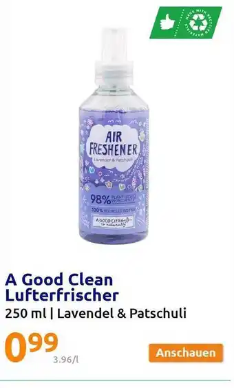 Action A good clean lufterfrischer Angebot